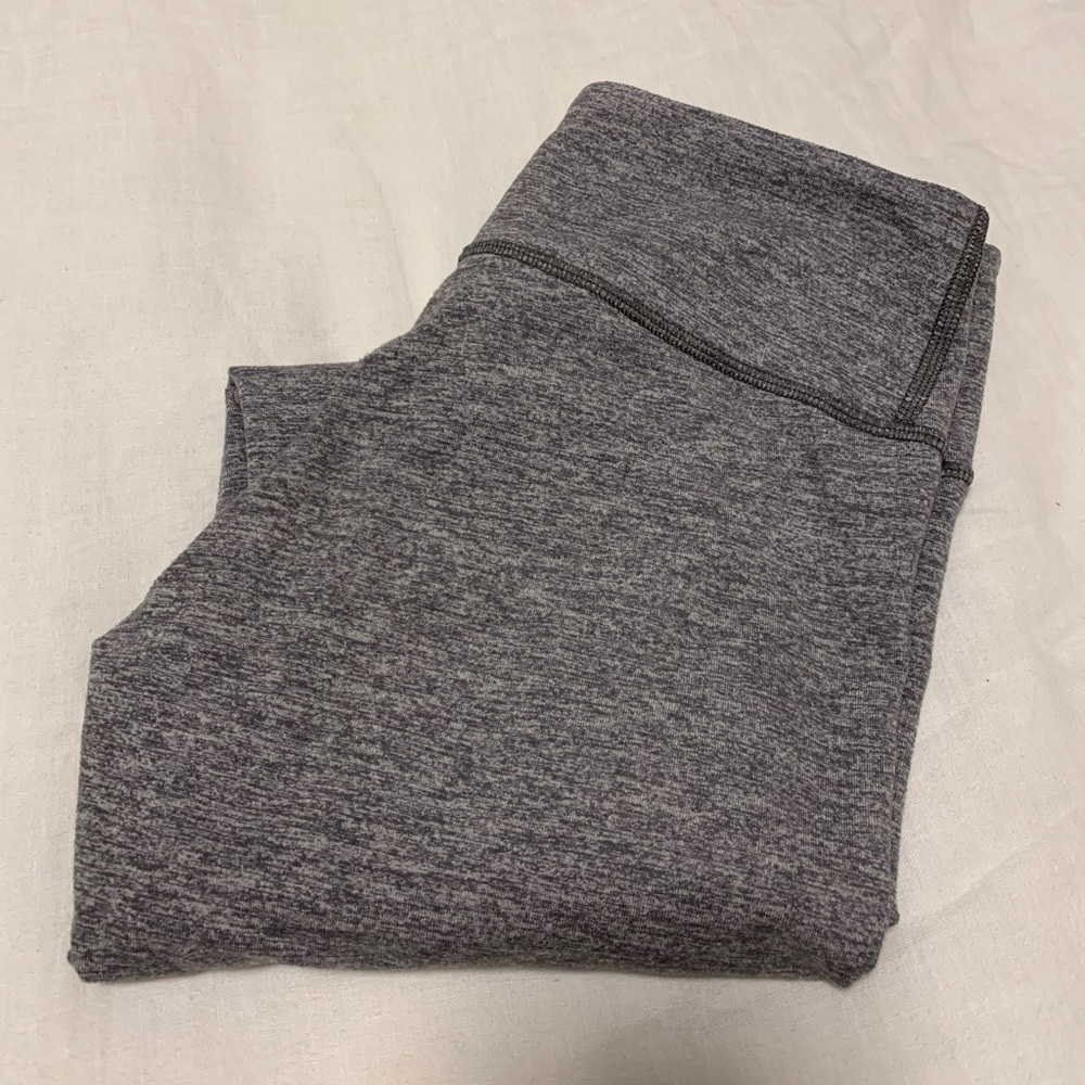 Gray Lululemon Wonder Under
